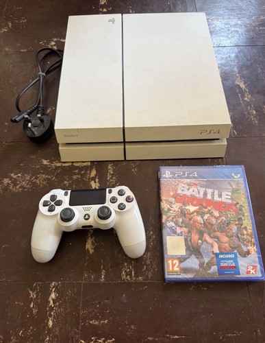 White ps4 controller - ps4,