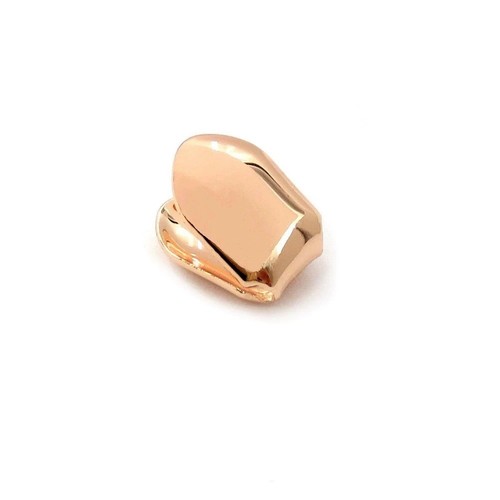 Tooth cap gold - plated, single