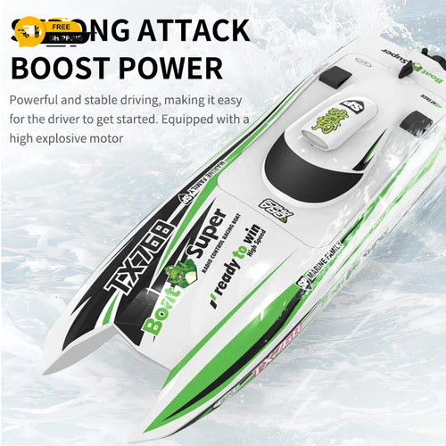 Brushless boat tx768 rc - 2.4g,