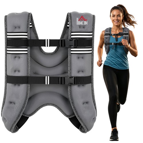 Homcom 5kg weighted vest - vest, with