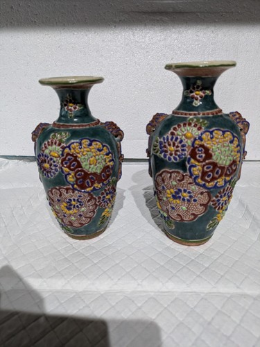 Pair satsuma moriage - pair, style