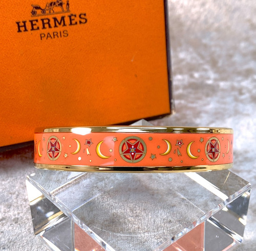 Vintage hermes bangle bracelet - hermes,