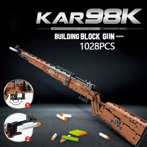 1028pcs kar98k building block - kar98k,