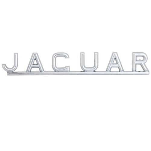 Jaguar boot trunk badge type - trunk,