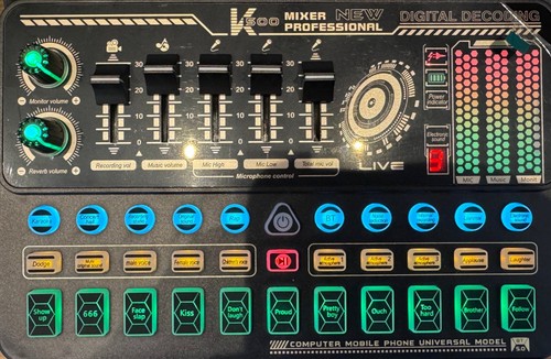 Live mixer sound - live, desk