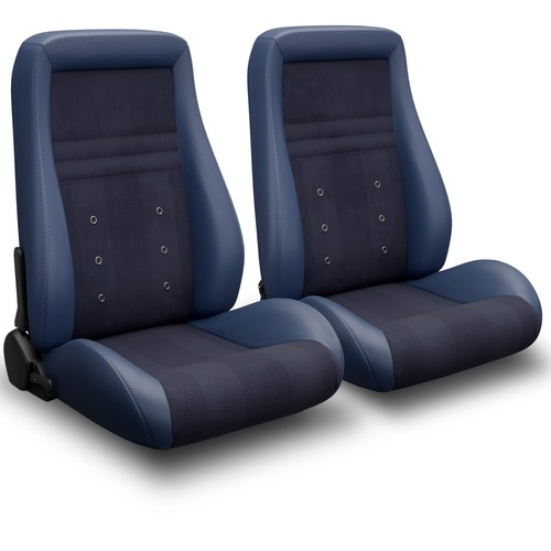 Low back racing bucket seats - back,