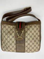Gucci Vintage GG PVC Sherry