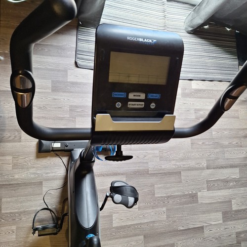 Roger black exercise bike - exercise,