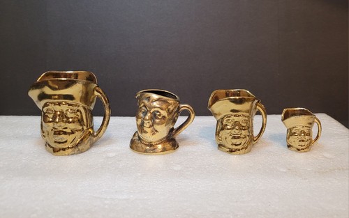 Vintage brass toby jug - vintage,