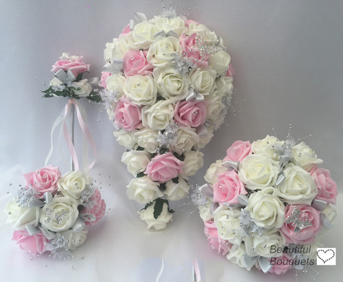 Wedding flowers ivory - flowers,