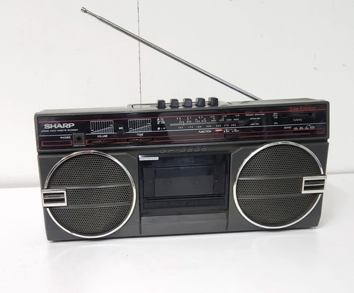Vintage sharp stereo radio - vintage,