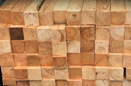 Larch douglas fir wood posts - &,