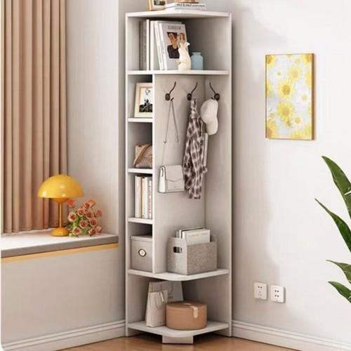 Wooden coat rack - cabinet, 180cm