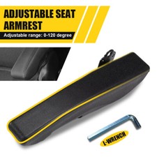 Universal Truck Seat Armrest Left Kit Adjustable Arm Rest for Car RV Boat Van C