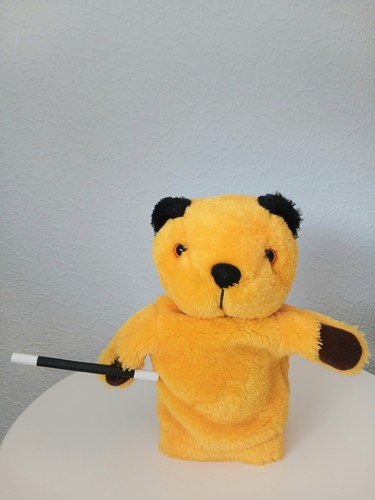 Sooty hand puppet soft plush - hand,