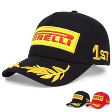 Pirelli Baseball Cap Adjustable Outdoor Sport Casual Cap Motorsport Racing Hat