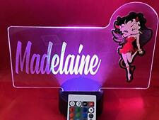 Betty Boop Light Up Lamp LED