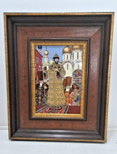 Villeroy & Boch VilboCard Porcelain The Coronation of the Tsar Boris Godounov