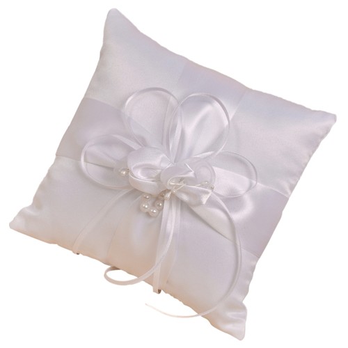 Wedding ring pillow - wedding, cushion
