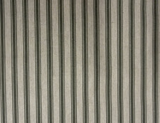 Linen Ticking Stripe Olive