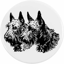 'Scottish Terrier Couple'