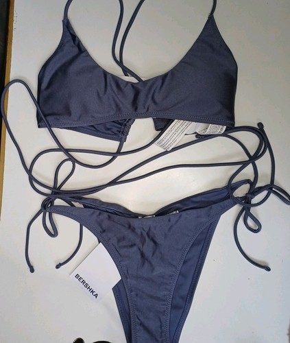 Bershka large grey blue - grey,