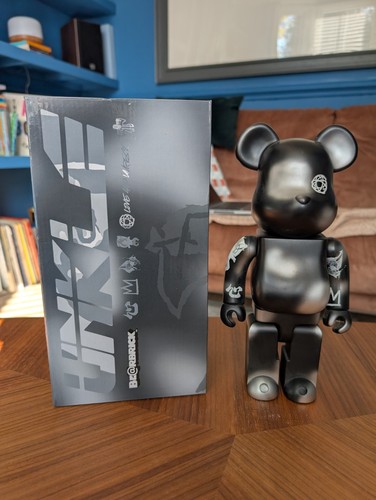 Bearbrick unkle 400 - unkle, black