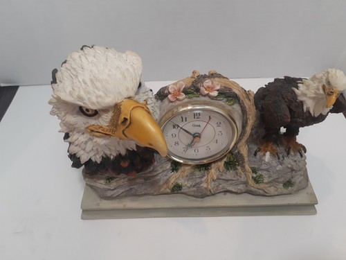 Crosa eagle clock - 2003, mantel