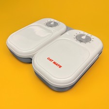 Cat Mate 2 Bowl Automatic Pet Feeder No Ice Pack For Cats & Small Dogs (C200)