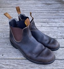 Blundstone Original 500 Series Brown Leather Chelsea Boots Stout AU 11/ US 12