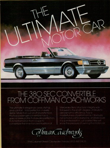 1983 mercedes benz 380 sec - mercedes-benz,
