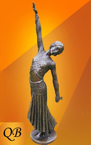 Bronze figurine art deco - bronze,