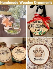 Wood Slices 5-6 cm Log Slices