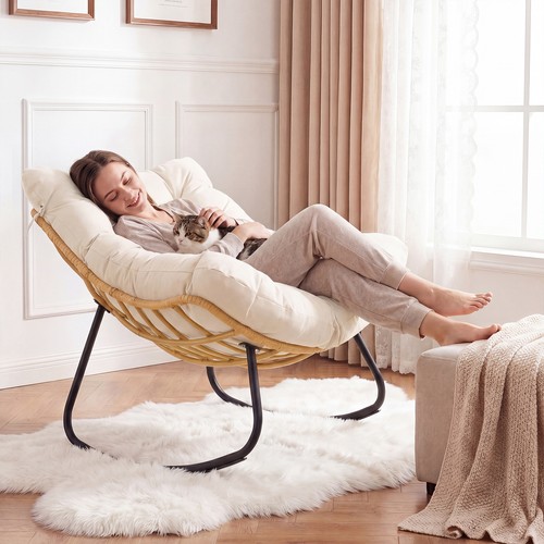 Outdoor papasan rocking chair - outdoor,