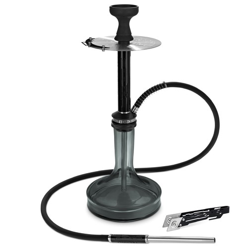 Premium glass shisha pipe - glass, pipe,55cm