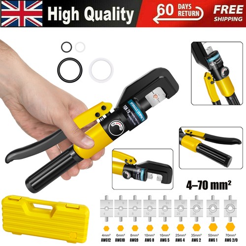 Hydraulic crimping tool - crimping, 4–70