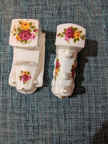 Cottage rose bone - cottage, china
