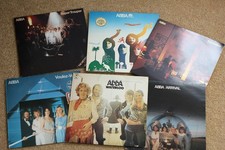 Collection of Abba Records from 1970's. All original pressings. Good Condition