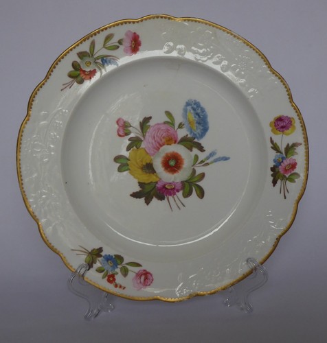 Spode hand painted dessert