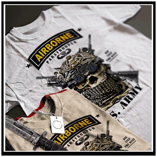 Airborne shirt military - airborne, t-shirt