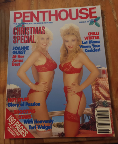 Penthouse magazine christmas - magazine,