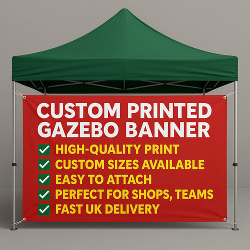 Custom printed gazebo - custom,
