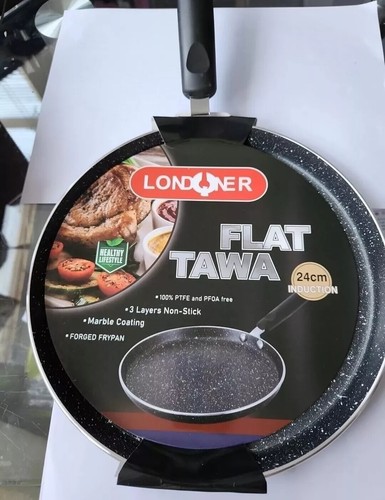 Non stick flat tawa deep - non,