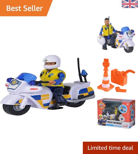 Fireman sam police - police, motorcycle