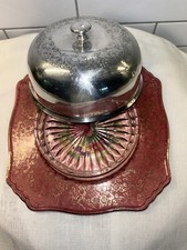 Vintage Royal Winton/Grimwades Butter Dish - Pink W Flowers