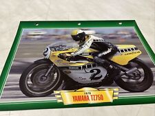Yamaha 700 TZ750 1978 750 TZ Motorcycle Passion Collection Atlas