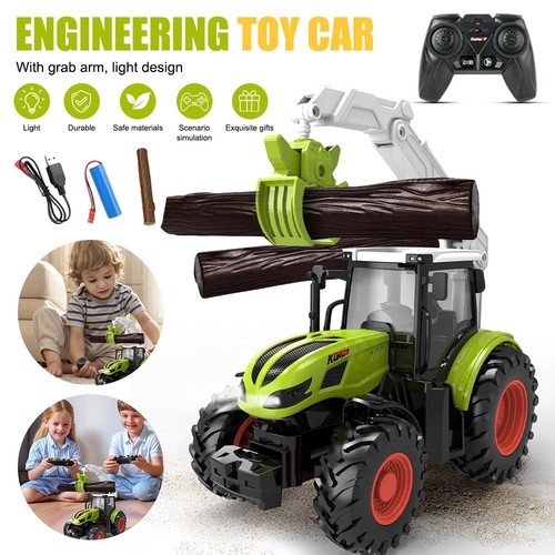 Remote control tractor - control,