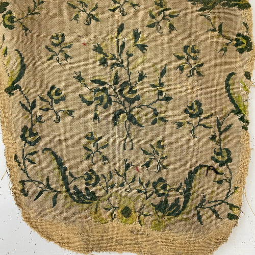 Timeworn chair upholstery - , 19th