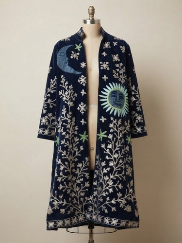 Handmade women suzani coat - women,
