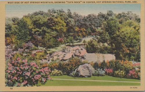 Tufa rock hot springs - tufa,